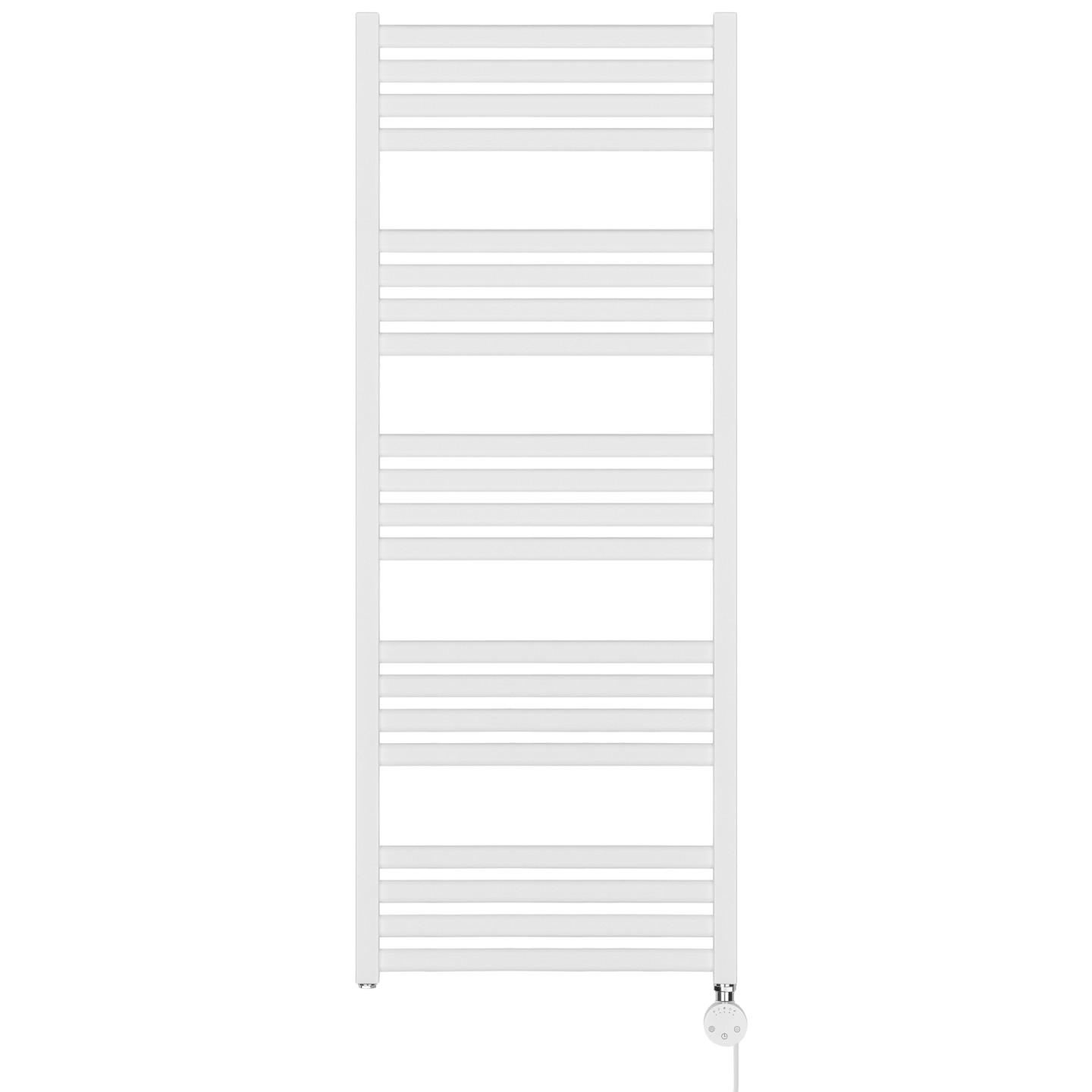 Grzejnik łazienkowy elektryczny Neso 1275x500 600W biały prawy