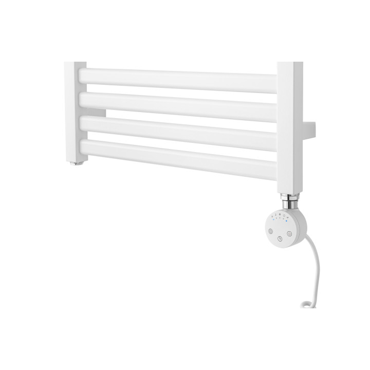 Grzejnik łazienkowy elektryczny Neso 1275x500 600W biały prawy