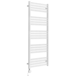 Grzejnik łazienkowy elektryczny Neso 1275x500 600W biały lewy