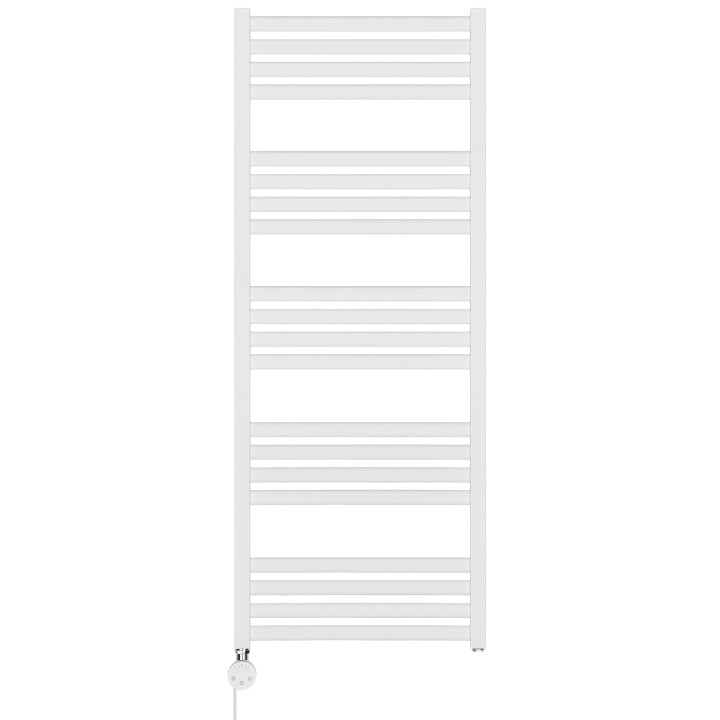 Grzejnik łazienkowy elektryczny Neso 1275x500 600W biały lewy