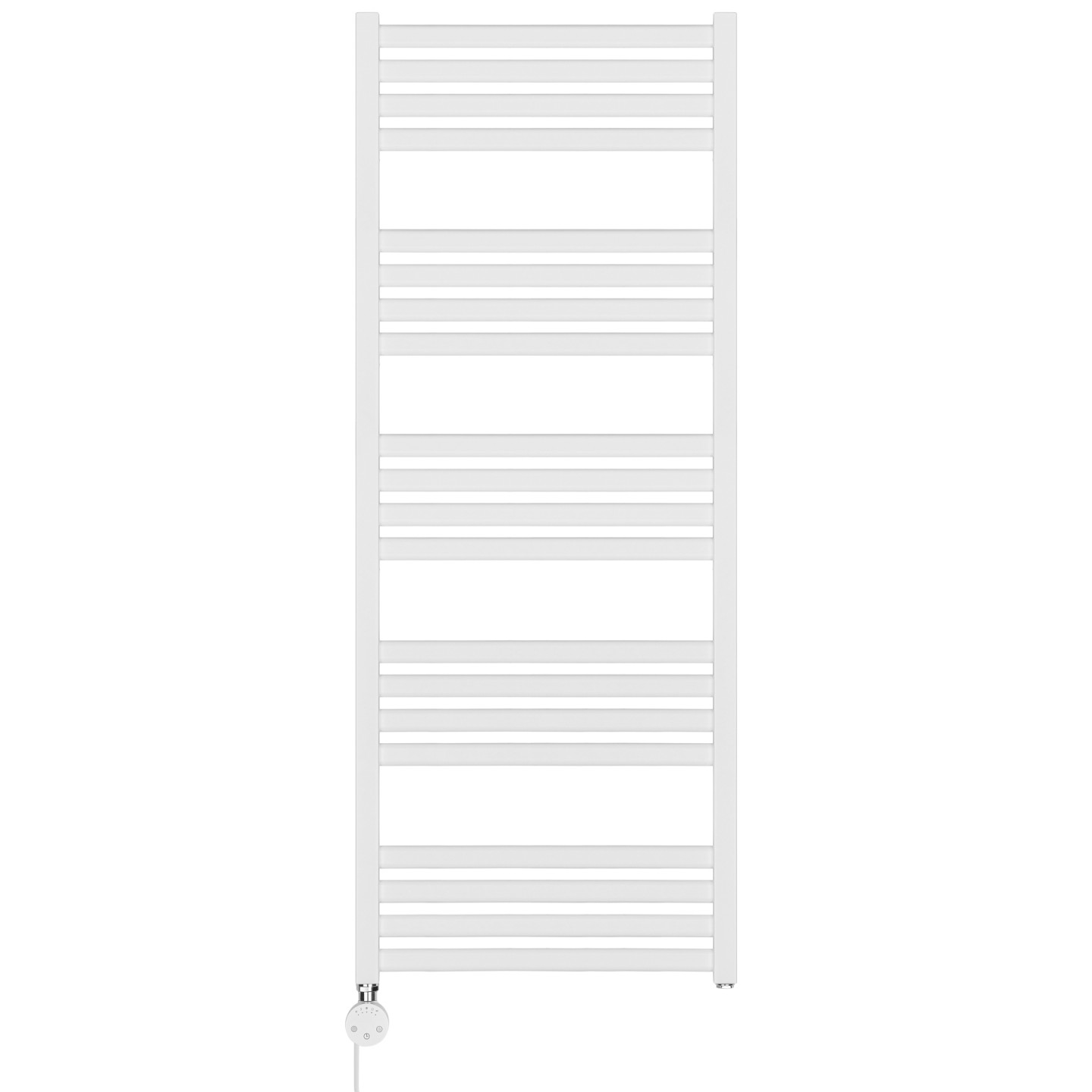 Grzejnik łazienkowy elektryczny Neso 1275x500 600W biały lewy