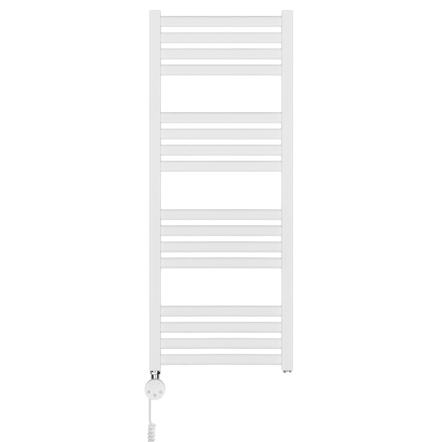 Grzejnik łazienkowy elektryczny Neso 1005x400 400W biały lewy