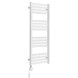 Grzejnik łazienkowy elektryczny Neso 1005x400 400W biały lewy