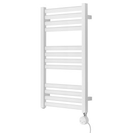 Grzejnik łazienkowy elektryczny Neso 735x400 300W biały prawy