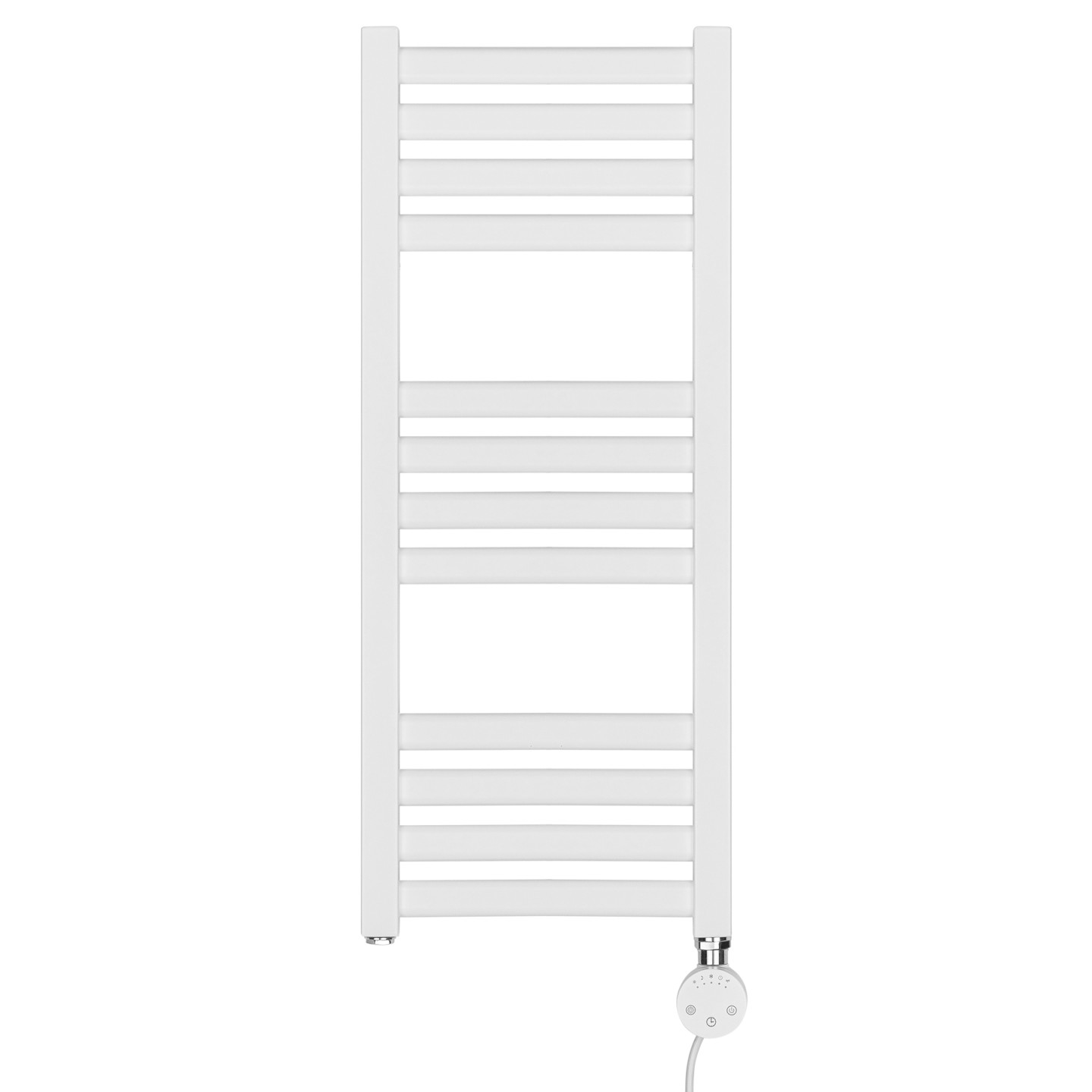 Grzejnik łazienkowy elektryczny Neso 735x300 200W biały prawy