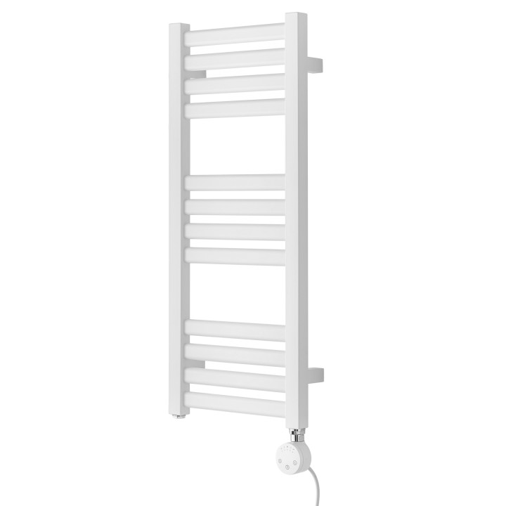 Grzejnik łazienkowy elektryczny Neso 735x300 200W biały prawy