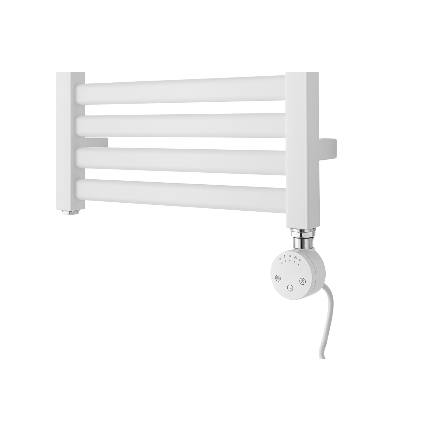 Grzejnik łazienkowy elektryczny Neso 1005x400 400W biały prawy