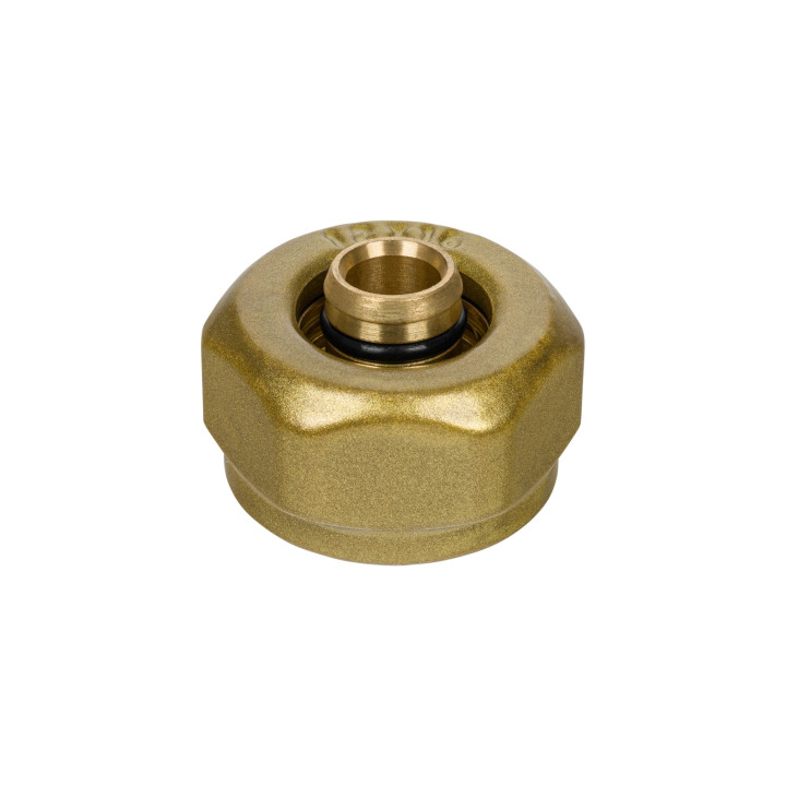 Złączka zaciskowa GW 3/4 x PEX16x2 złoty C84