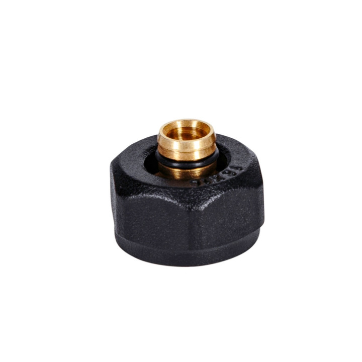 Złączka zaciskowa GW 3/4 x PEX16x2 czarny mat