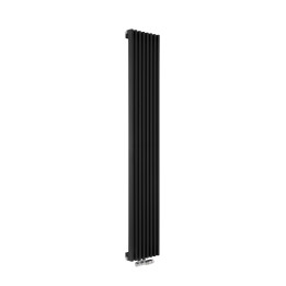 Grzejnik dekoracyjny Diva 1800x300 czarny mat